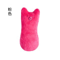 Juguete interactivo de peluche con hierba gatera para gatos: juguete divertido para morder, masticar y arañar, ideal para la limpieza dental y el entretenimiento de gatitos y gatos adultos.