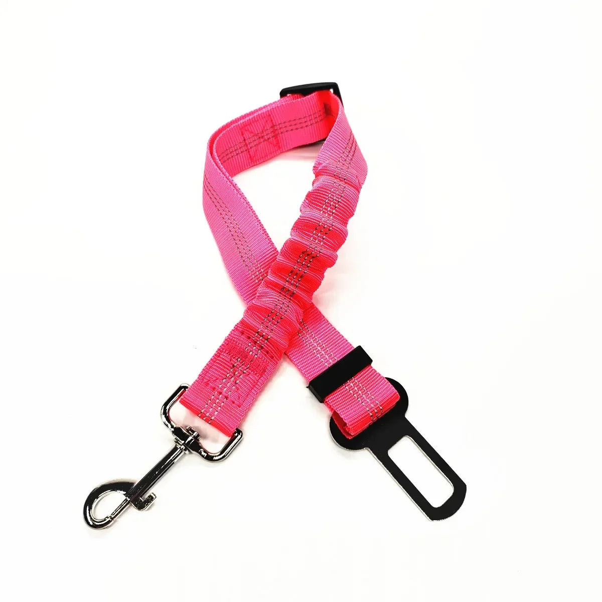 Cinturón de seguridad ajustable para mascotas (gatos y perros) para coche.