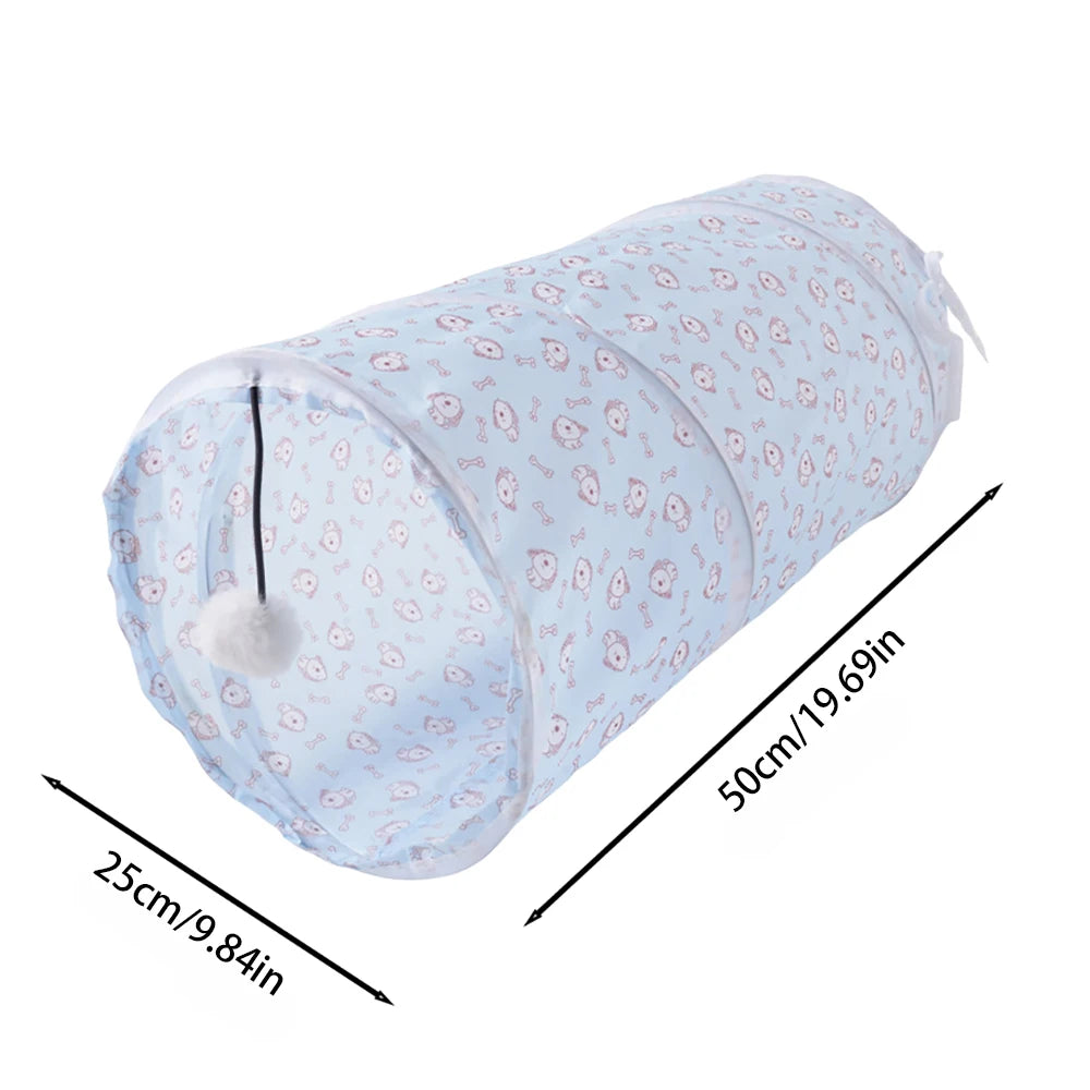 Túnel plegable para gatos