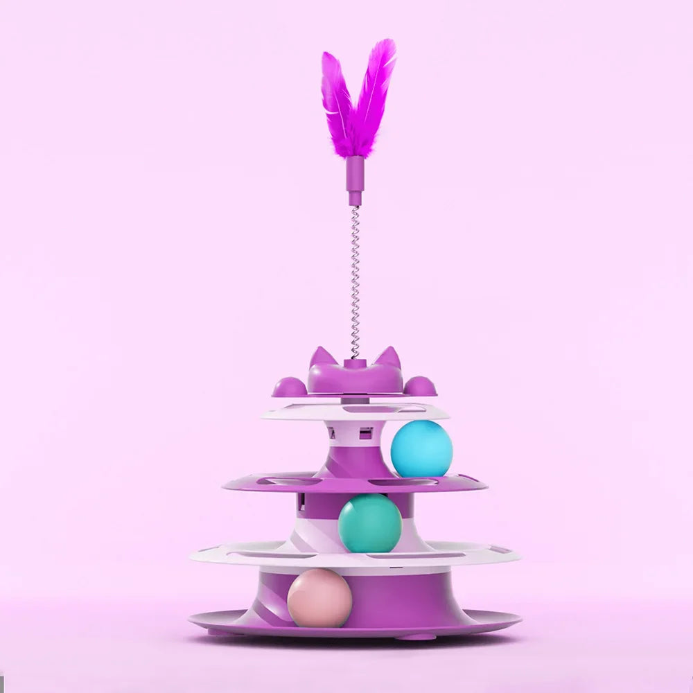 Juguetes para mascotas, juguetes para gatos, entretenimiento autónomo, alivio del aburrimiento, plataforma giratoria para gatos, varita divertida para gatos, diversión felina, artículos para gatitos, pelota divertida para