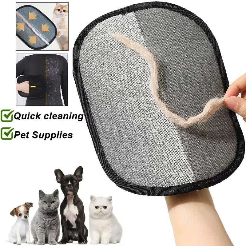 Guante Quitapelos Reutilizable para Mascotas