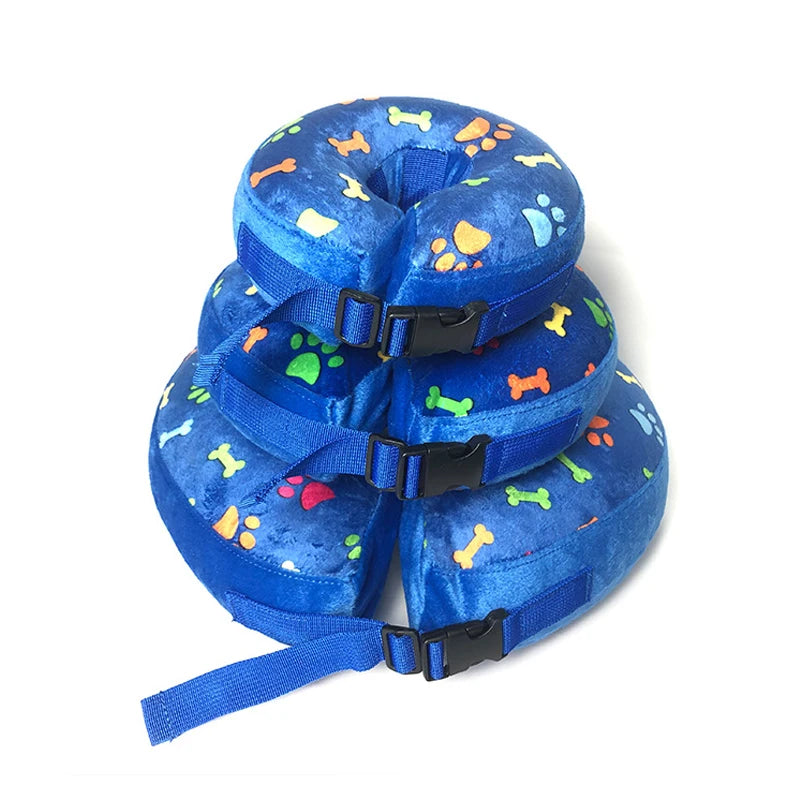 Collar Inflable Suave para Perros y Gatos