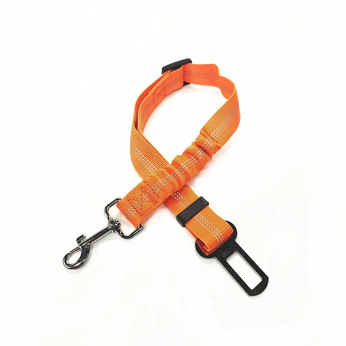 Cinturón de seguridad ajustable para mascotas (gatos y perros) para coche.