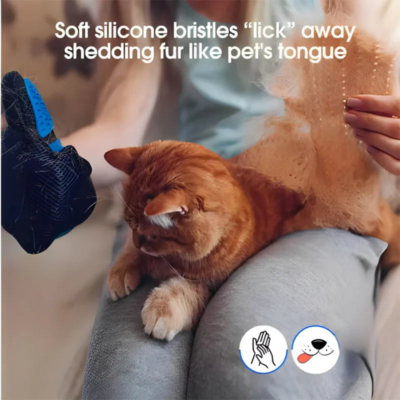 Guante de peine para pelo de mascota