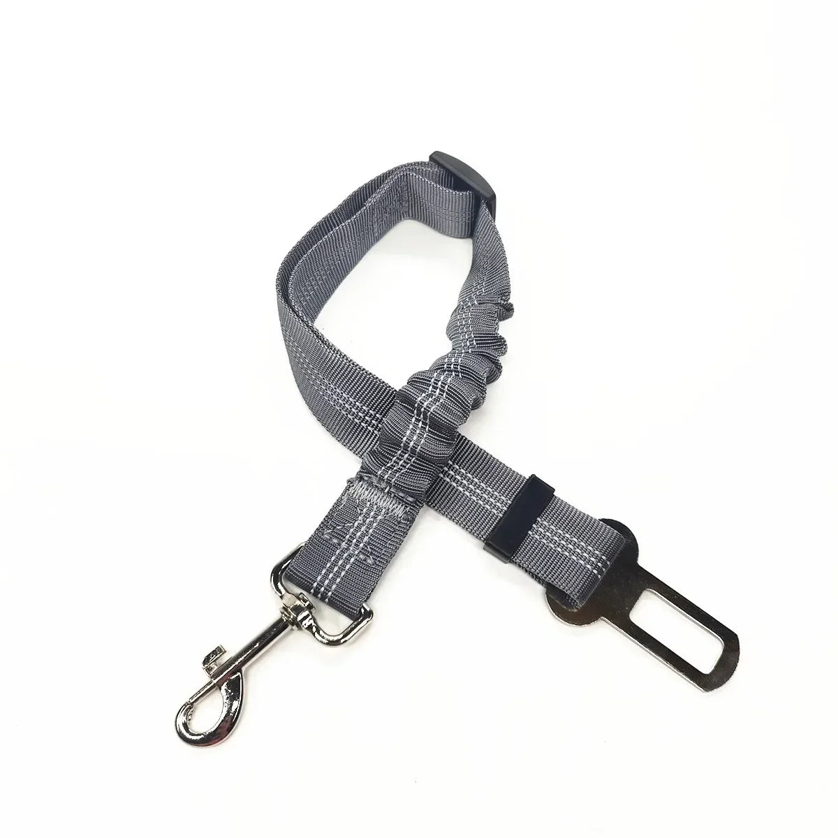 Cinturón de seguridad ajustable para mascotas (gatos y perros) para coche.