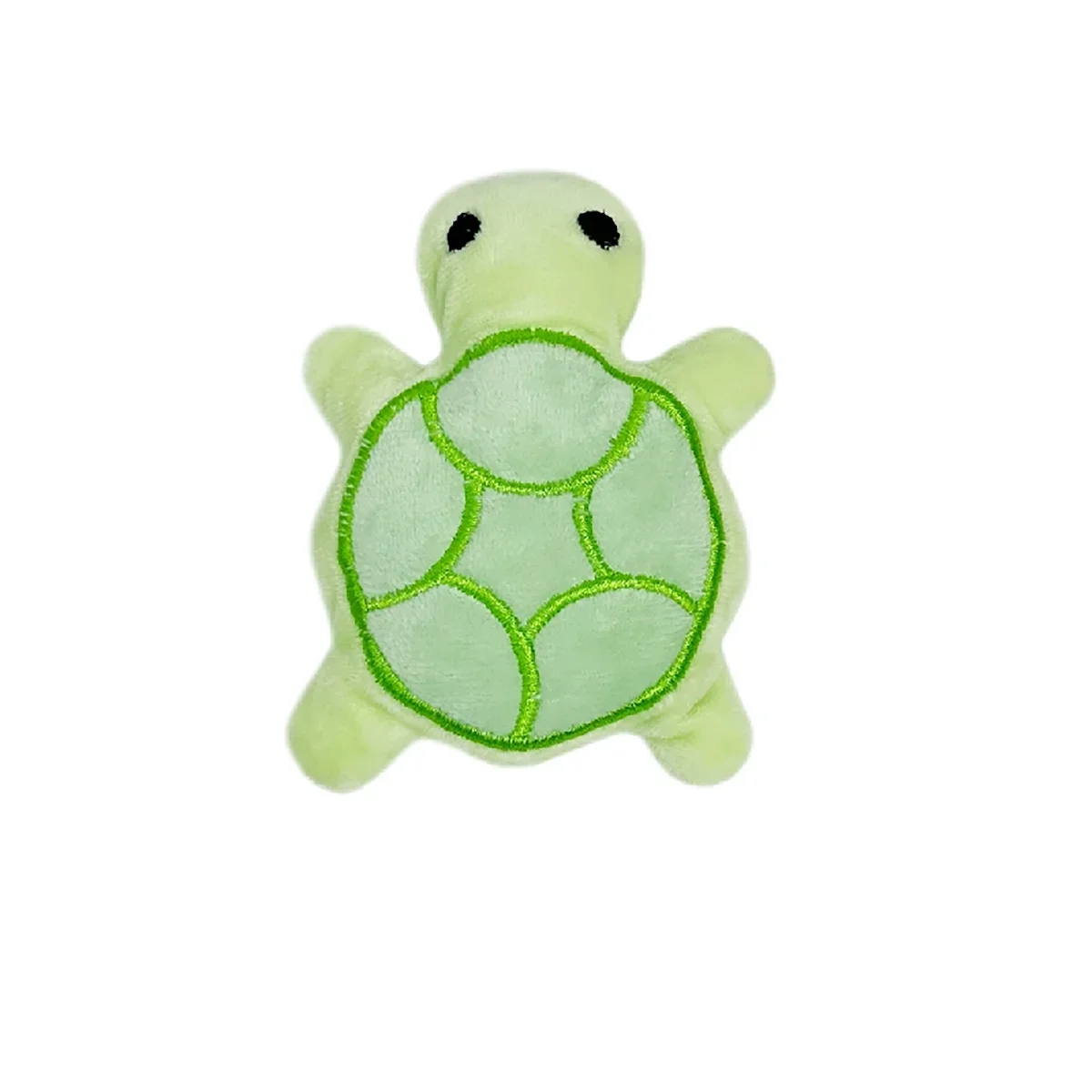 Juguete de peluche para perros con forma de tortuga (tamaño mini) para aliviar las molestias de la dentición en cachorros; juguete interactivo, resistente a las mordeduras, seguro y divertido que favorece la salud dental.