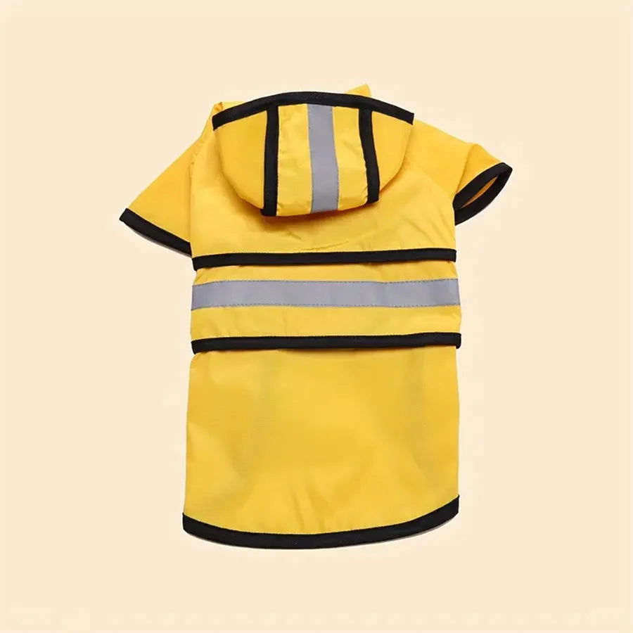 Chaqueta Impermeable y Cortaviento Ajustable para Perros