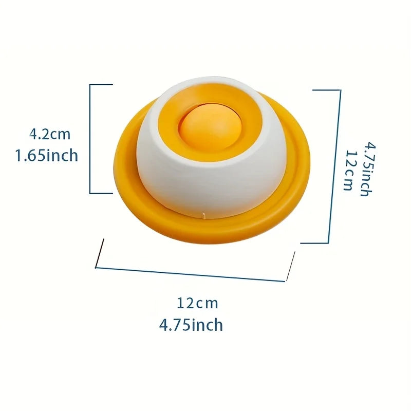 Tapete para lamer para mascotas: plato de yogur y comedero lento para perros y gatos; cuenco interactivo para snacks, promueve la salud dental.