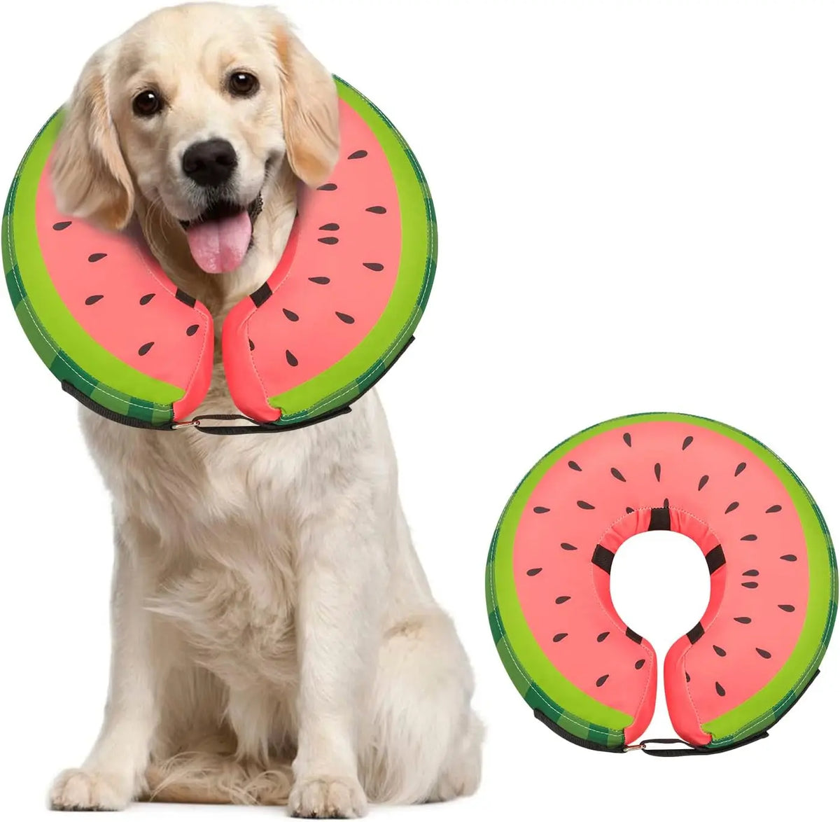 Collar Inflable Suave para Perros y Gatos