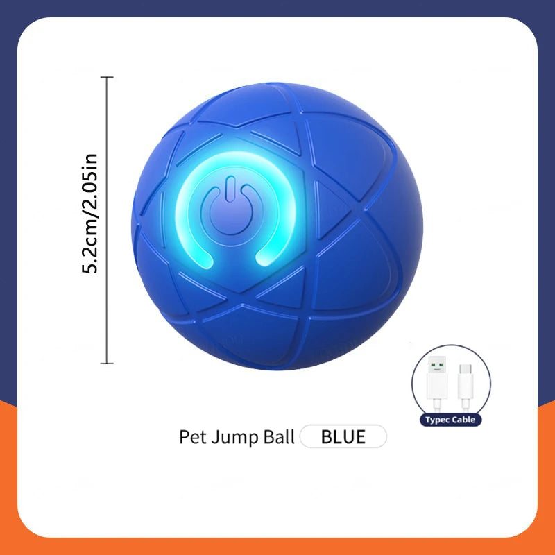 Juguete interactivo electrónico en forma de pelota inteligente para perros