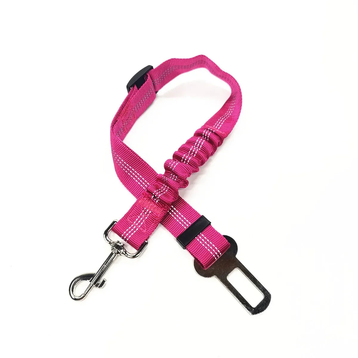 Cinturón de seguridad ajustable para mascotas (gatos y perros) para coche.