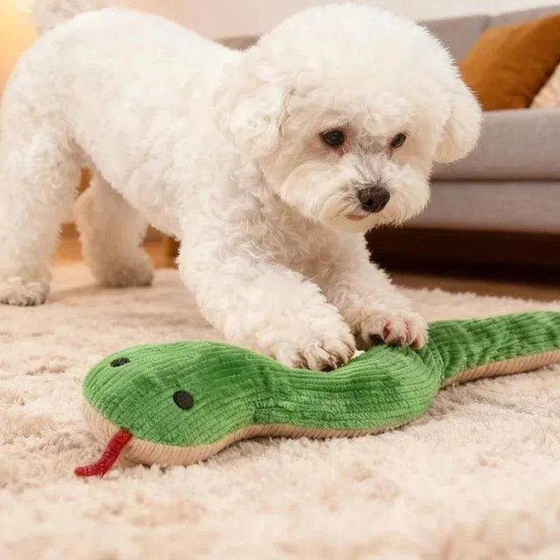Juguete para perros en forma de serpiente