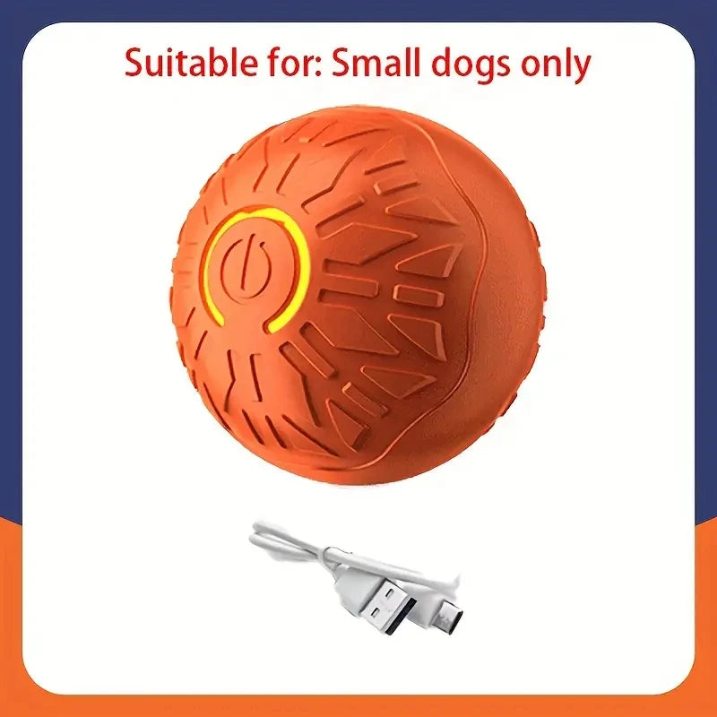 Juguete interactivo electrónico en forma de pelota inteligente para perros