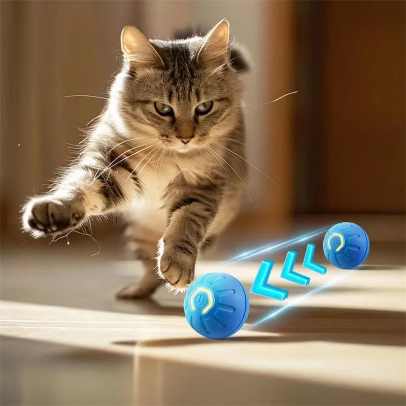 Juguete interactivo electrónico en forma de pelota inteligente para perros
