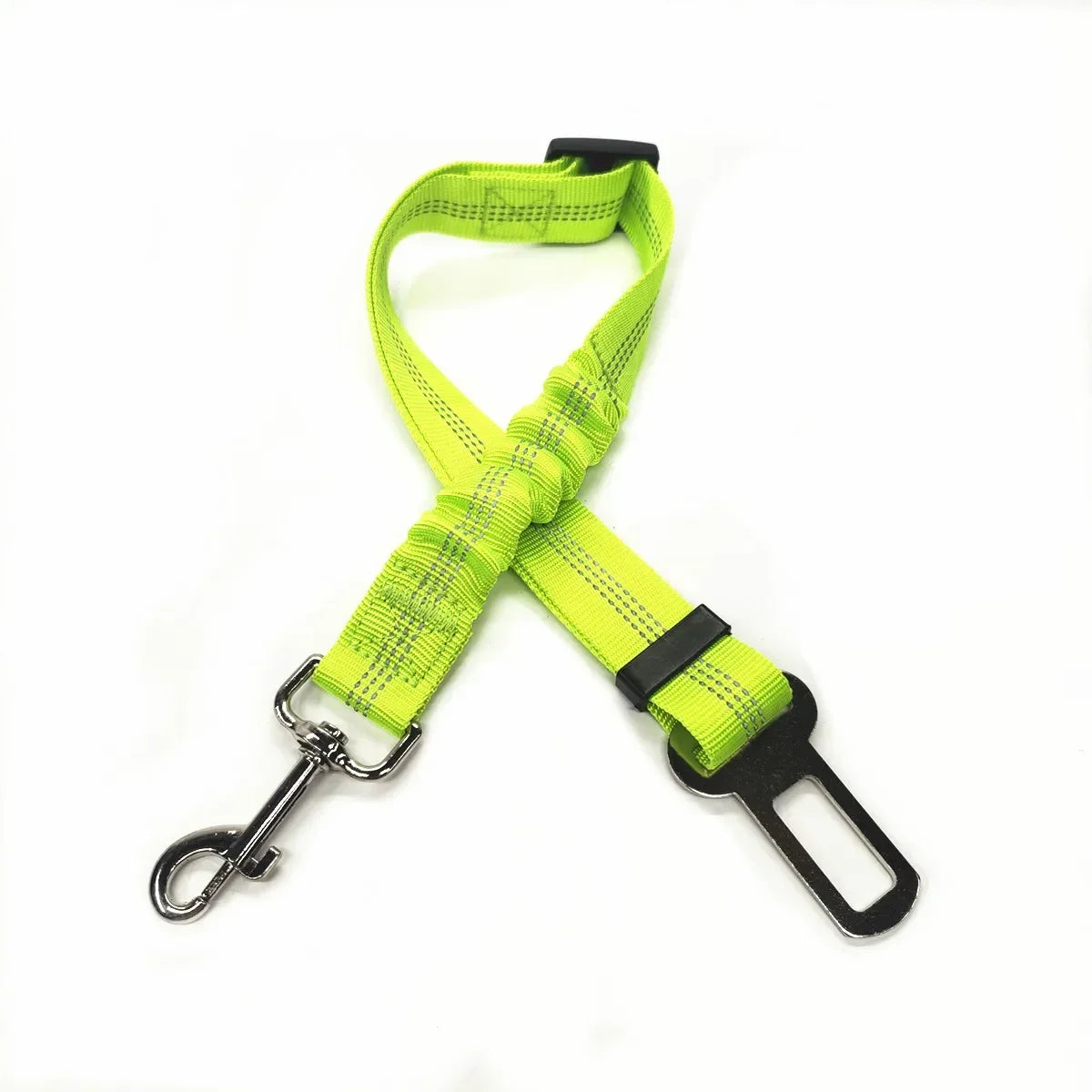 Cinturón de seguridad ajustable para mascotas (gatos y perros) para coche.
