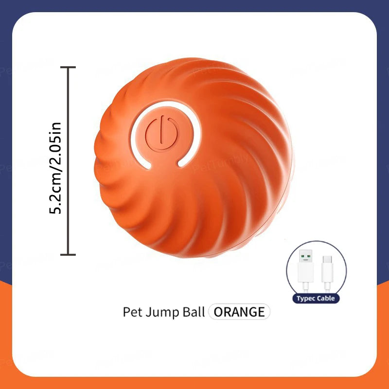 Juguete interactivo electrónico en forma de pelota inteligente para perros