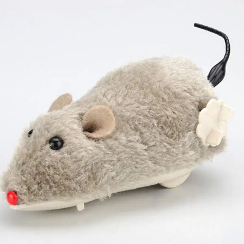 1 unidad de divertido juguete de peluche realista con forma de ratón.