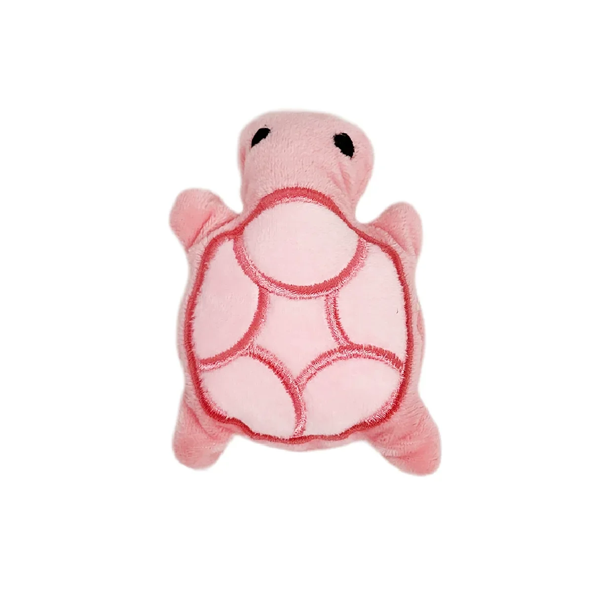Juguete de peluche para perros con forma de tortuga (tamaño mini) para aliviar las molestias de la dentición en cachorros; juguete interactivo, resistente a las mordeduras, seguro y divertido que favorece la salud dental.
