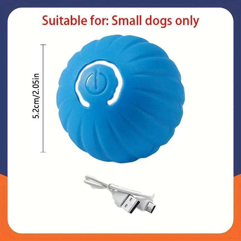 Juguete interactivo electrónico en forma de pelota inteligente para perros
