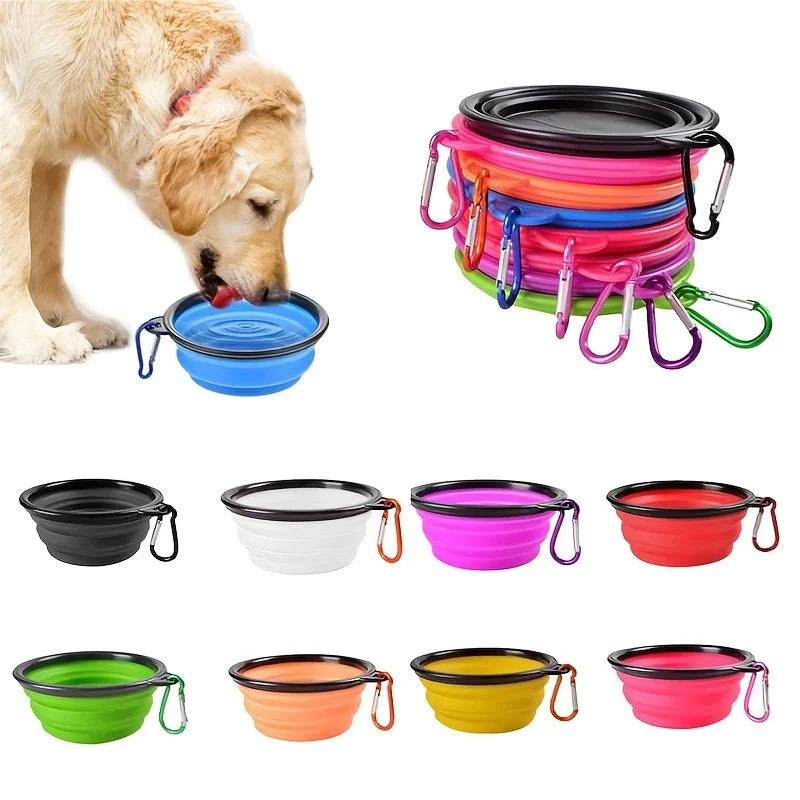 Tazón portátil para comida de mascotas