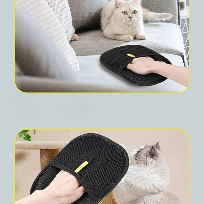 Guante Quitapelos Reutilizable para Mascotas