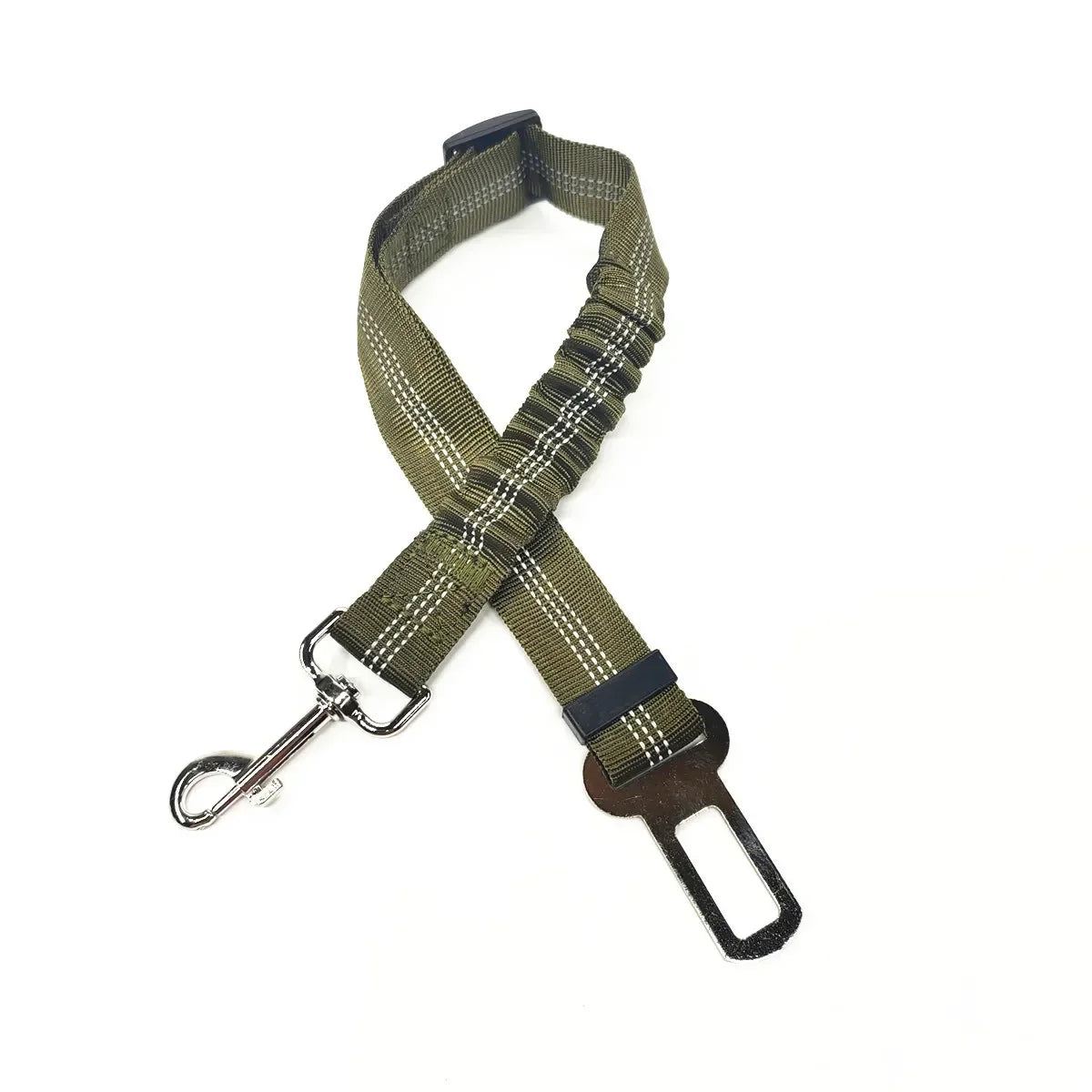 Cinturón de seguridad ajustable para mascotas (gatos y perros) para coche.