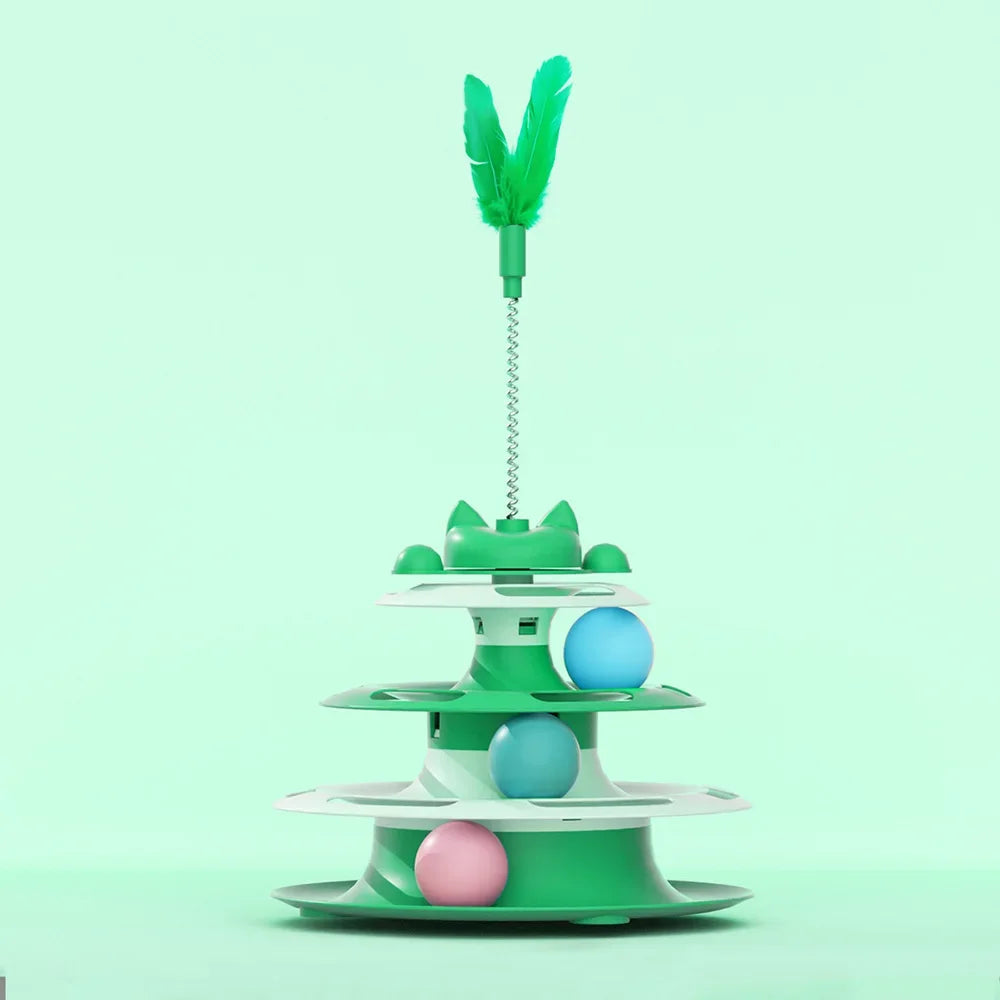 Juguetes para mascotas, juguetes para gatos, entretenimiento autónomo, alivio del aburrimiento, plataforma giratoria para gatos, varita divertida para gatos, diversión felina, artículos para gatitos, pelota divertida para