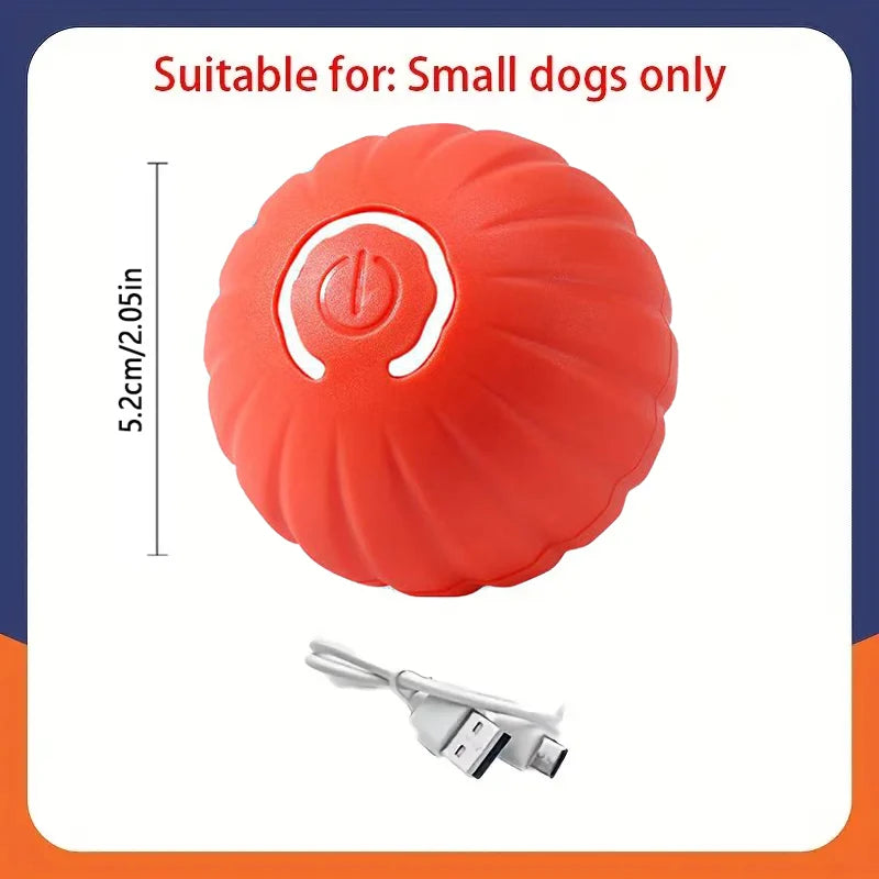 Juguete interactivo electrónico en forma de pelota inteligente para perros