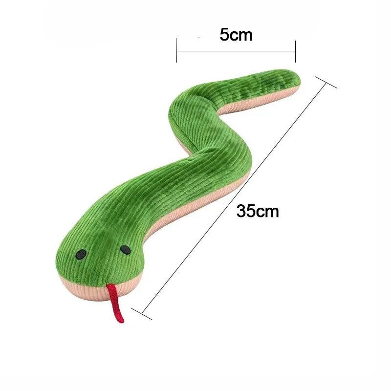 Juguete para perros en forma de serpiente