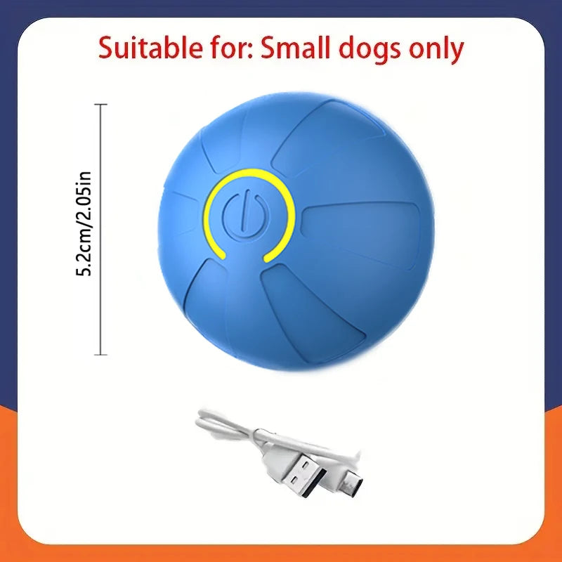 Juguete interactivo electrónico en forma de pelota inteligente para perros