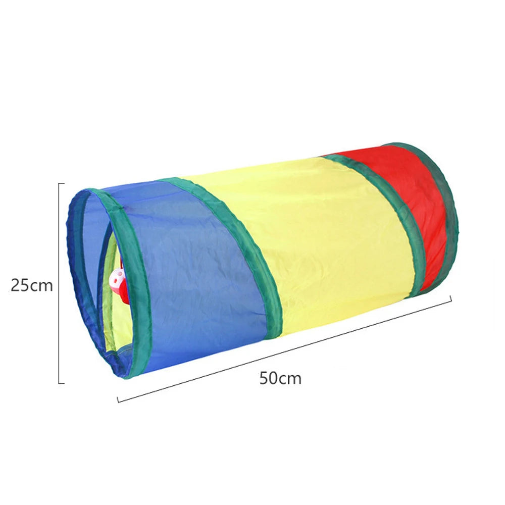 Túnel plegable para gatos