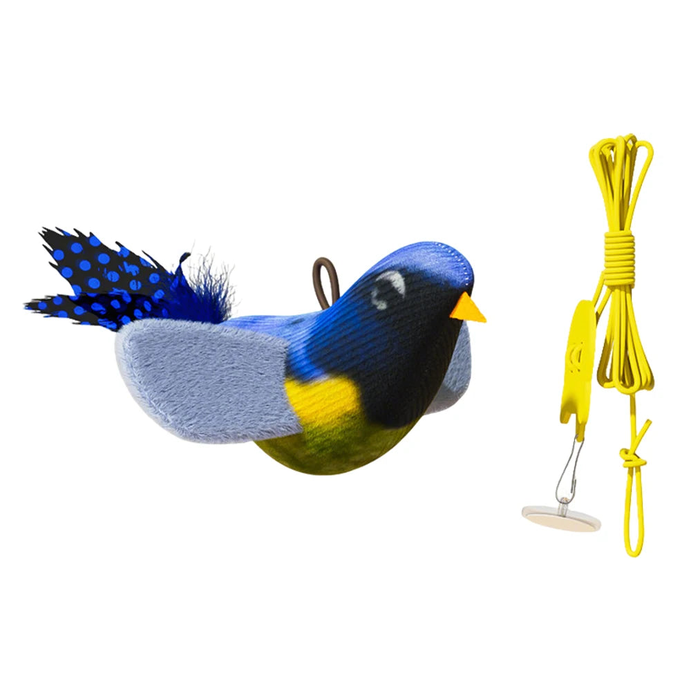 Juguete interactivo para gatos: pelota rodante automática con cola de imitación, recargable e inteligente; juguete eléctrico que imita el movimiento de un ratón.
