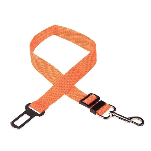Cinturón de seguridad ajustable para mascotas (gatos y perros) para coche.